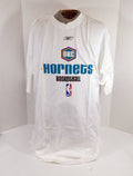 New Orleans Oklahoma City Hornets Team Issued White Training T-Shirt XL 4 - DP57494