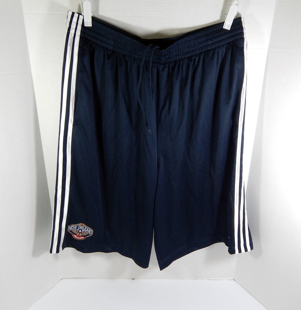 New Orleans Pelicans Team Issued Navy Training Shorts 2XL DP57147 - DP57147