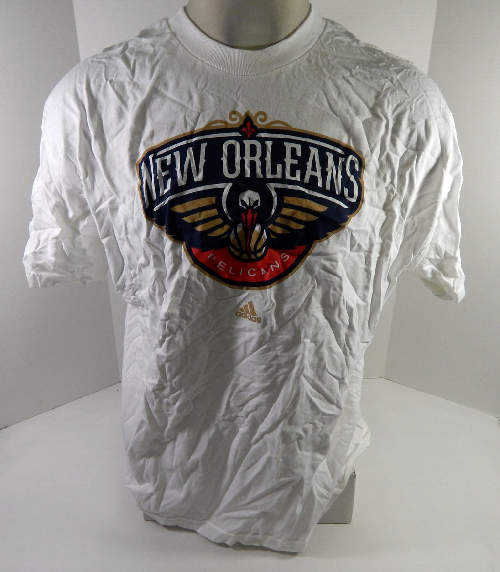 New Orleans Pelicans Team Issued White Training Shirt 2XL DP61763 - DP61763