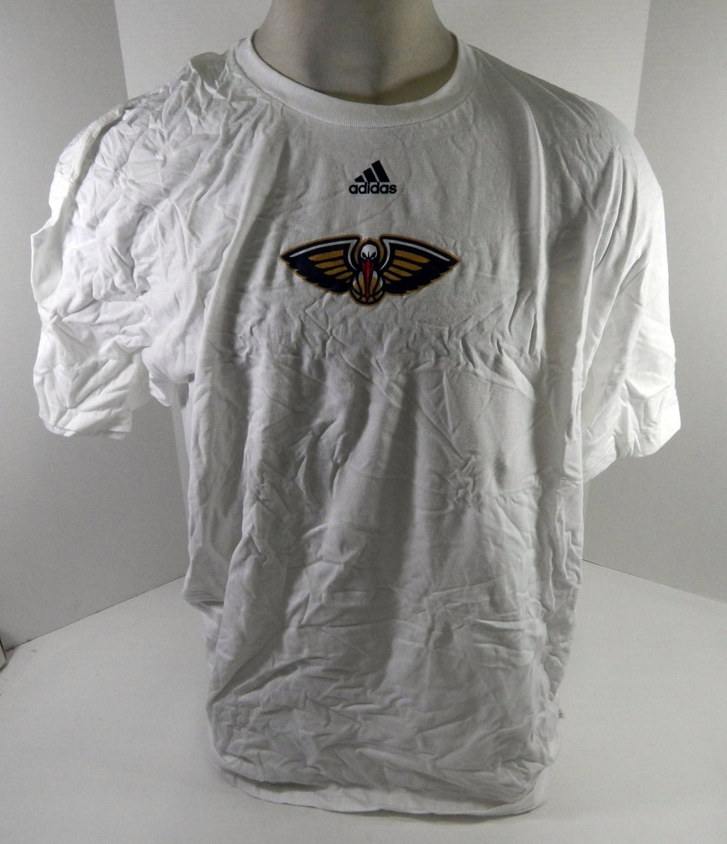 New Orleans Pelicans Team Issued White Training Shirt 2XL DP61791 - DP61791