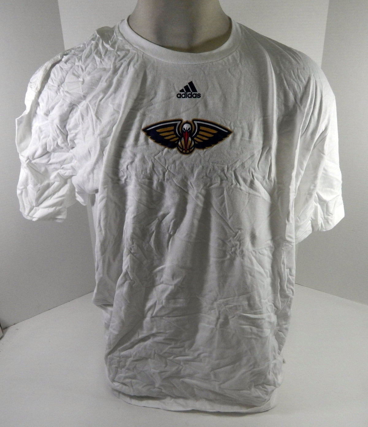New Orleans Pelicans Team Issued White Training Shirt 2XL DP61791 - DP61791