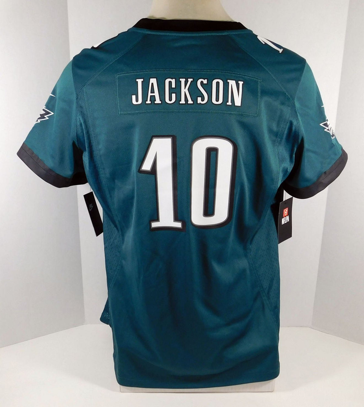 New Womens Philadelphia Eagles DeSean Jackson #10 Green Game Jersey M Nike NWT - 711140S