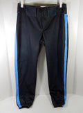 North Carolina Tar Heels UNC #21 Game Used Navy Pants Softball L DP55095 - DP55095