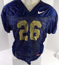 North Carolina Tar Heels UNC #26 Game Used Navy Practice Football Jersey 34 - DP59734