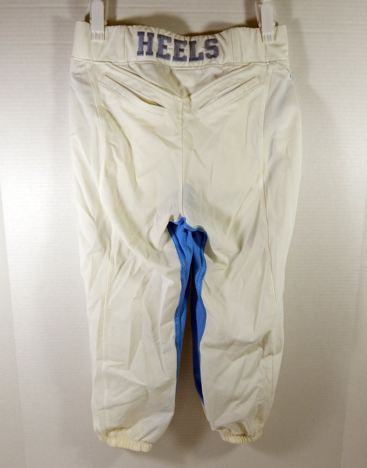 North Carolina Tar Heels UNC #4 Game Used White Pants Softball S DP55194 - DP55194