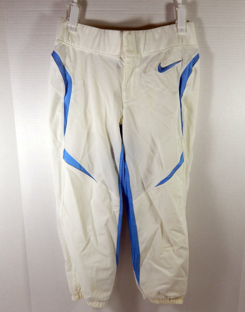 North Carolina Tar Heels UNC #4 Game Used White Pants Softball S DP55194 - DP55194