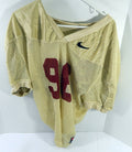 North Carolina Tar Heels UNC #96 Game Used Gold Practice Football Jersey 703 - DP59703