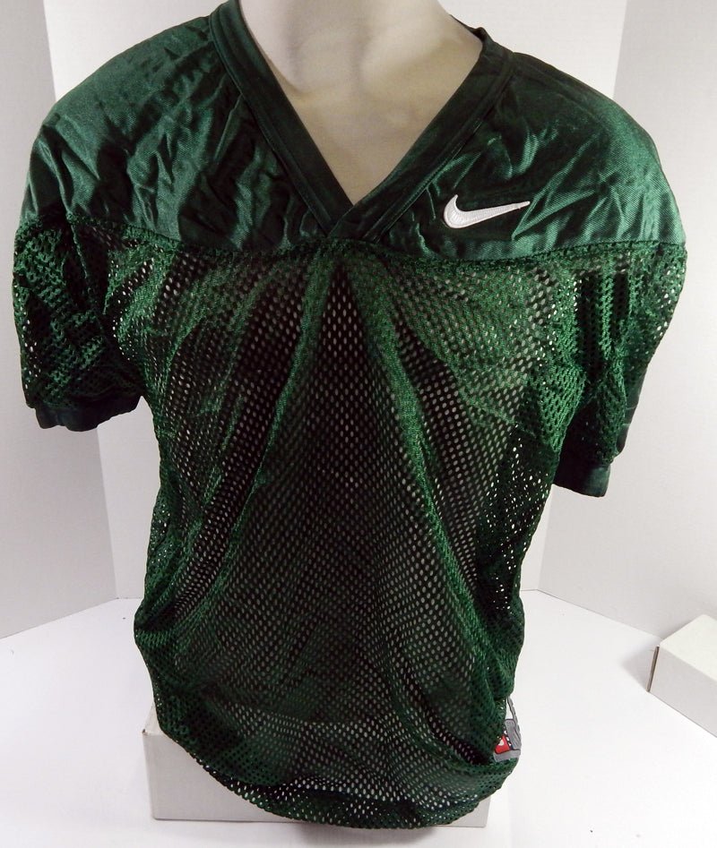 North Carolina Tar Heels UNC Game Used Green Practice Football Jersey 918 - DP59918