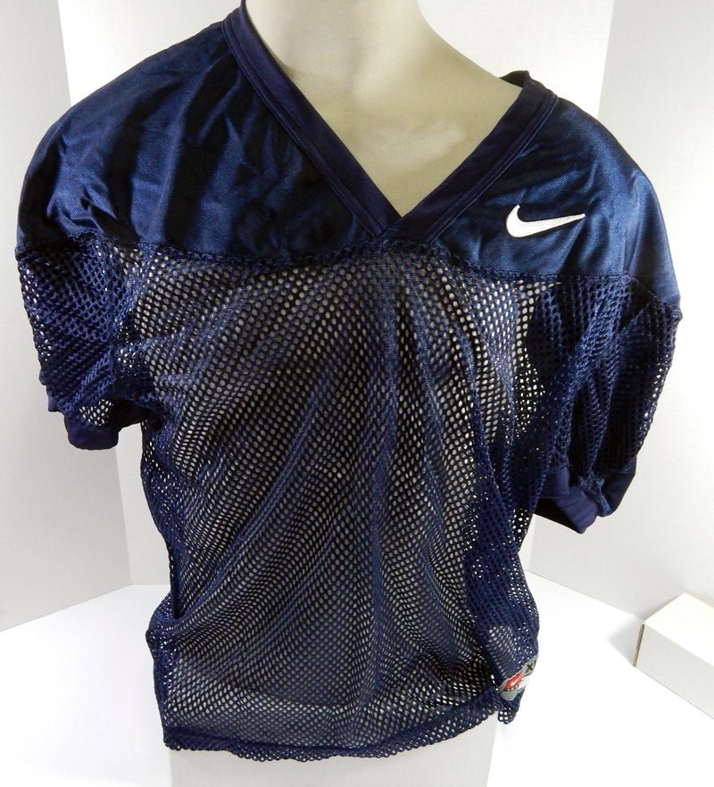 North Carolina Tar Heels UNC # Game Used Navy Practice Football Jersey D727 - DP59727