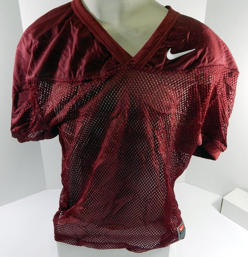 North Carolina Tar Heels UNC# Game Used Red Practice Football Jersey DP59767 - DP59767