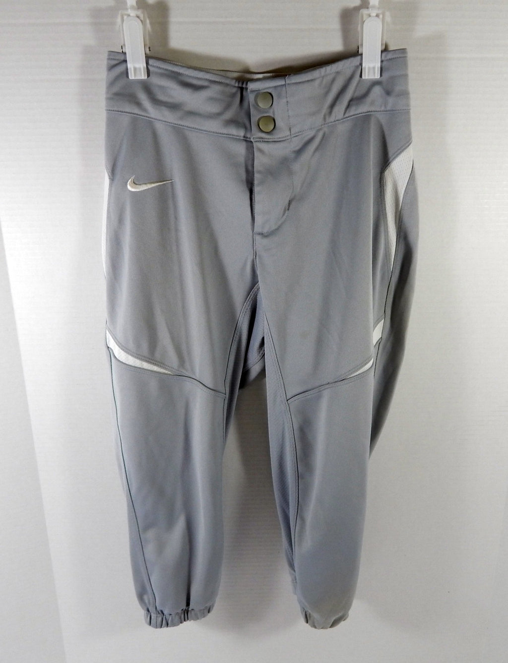 North Carolina Tar Heels UNC Game Used White Softball Pants XS DP53932 - DP53932
