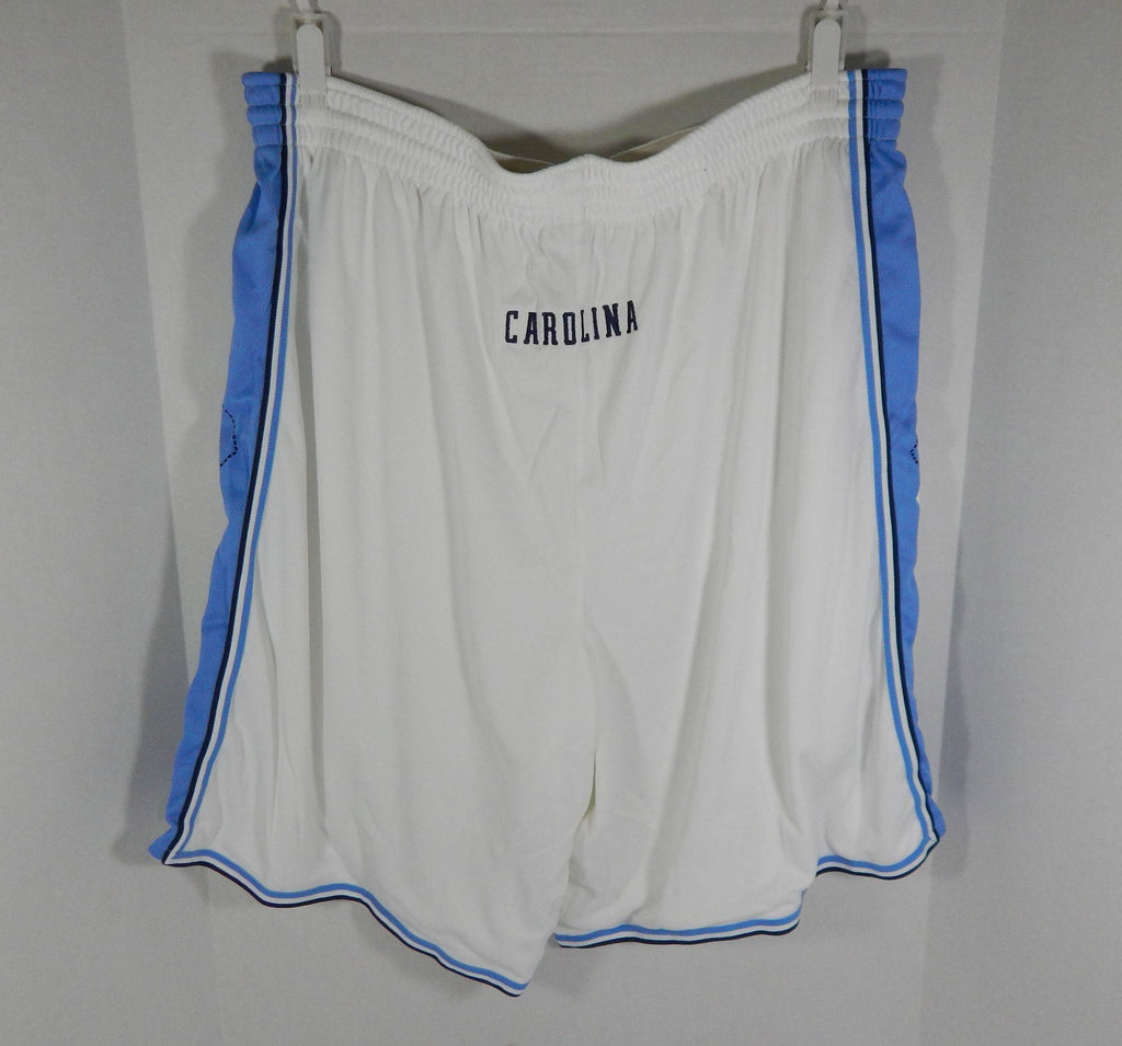 North Carolina Tar Heels UNC GameIssued White Basketball Shorts Jordan 48 89 - DP55389