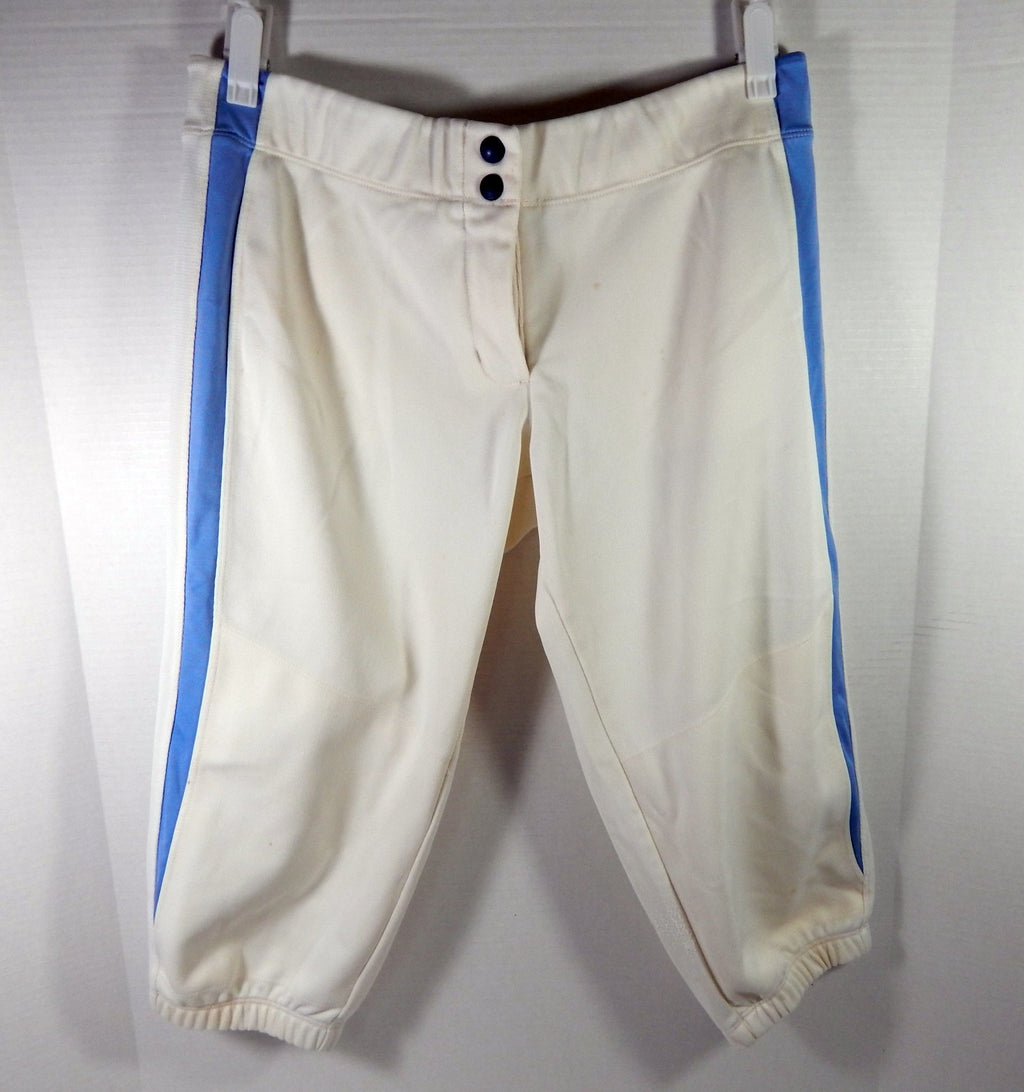 North Carolina Tar Heels UNC GameUsed White Pants Softball DP55127 - DP55127