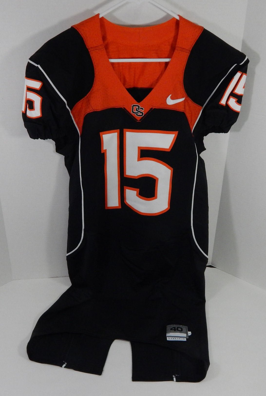 Oregon State Beavers Darrell Catchings #15 Game Issued Black Jersey 40 DP58685 - DP58685