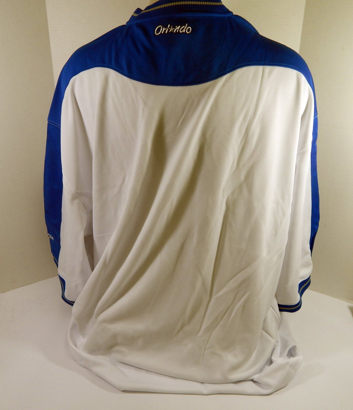 Orlando Magic Game Used White Shooting Shirt Hardwood Classic 1994-95 4XL 5 - DP55715