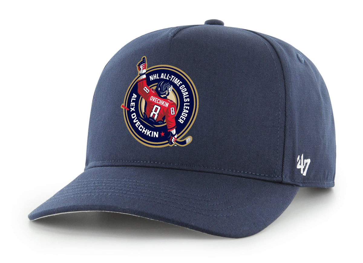 Alex Ovechkin NHL All-Time Goal Leader Washington Capitals '47 Hitch Hat New
