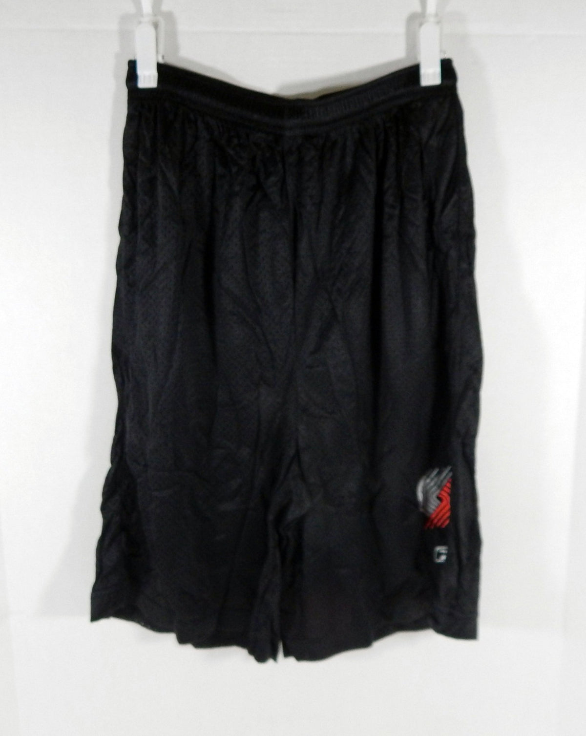 Portland Trailblazers Team Issued Black Shorts M DP63082 - DP63082