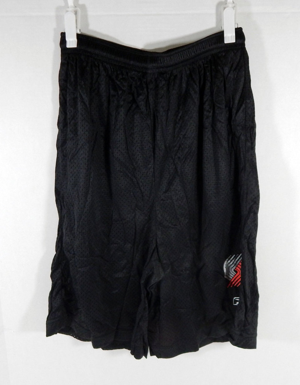 Portland Trailblazers Team Issued Black Shorts M DP63082 - DP63082