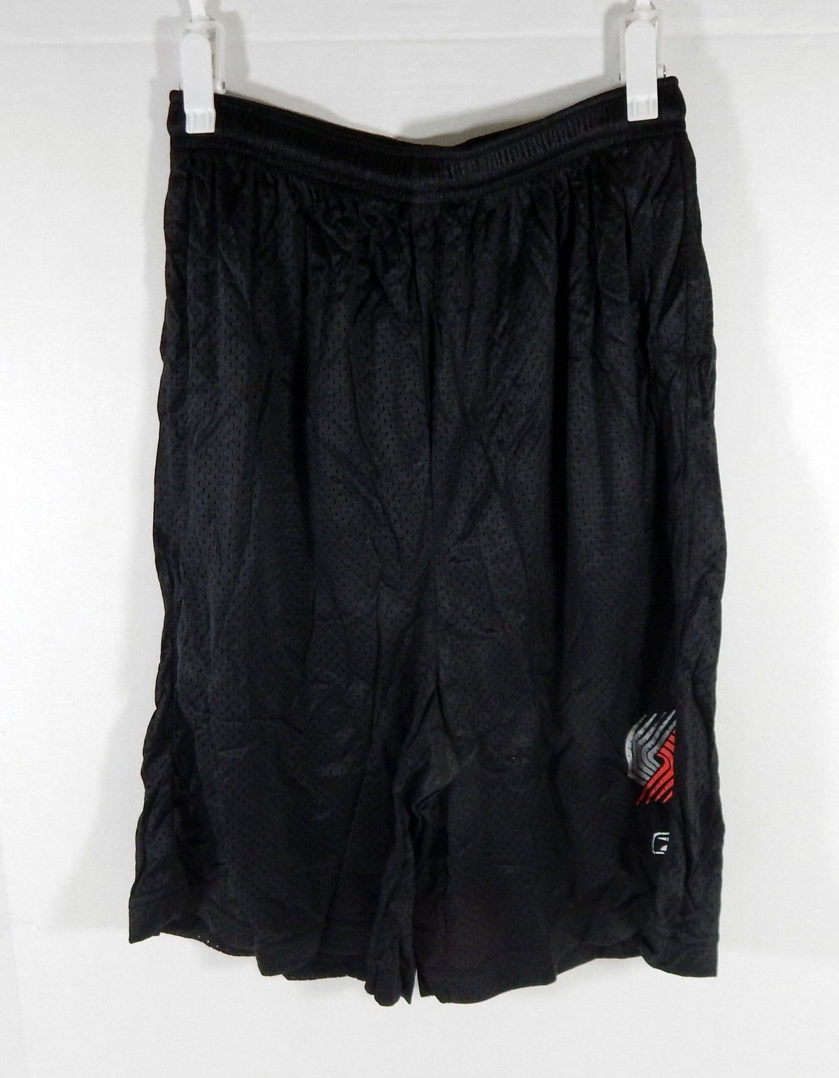 Portland Trailblazers Team Issued Black Shorts M DP63082 - DP63082
