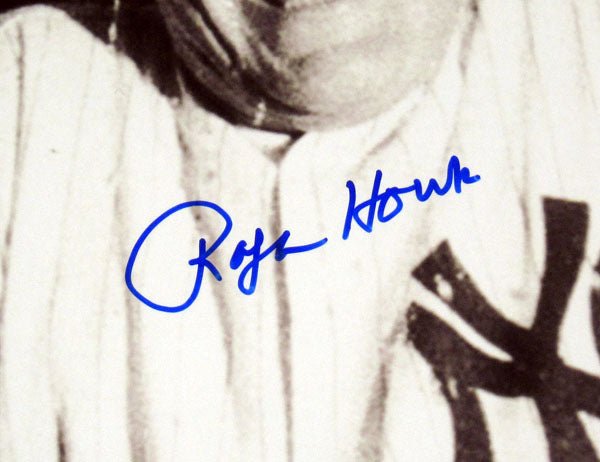 Ralph Houk Signed 8 x 10 Photo Champagne World Series JSA Auto - 200027S