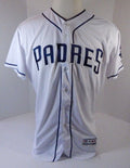 San Diego Padres Cory Mazzoni #60 Game Issued White Jersey SDP1159 - SDP1159