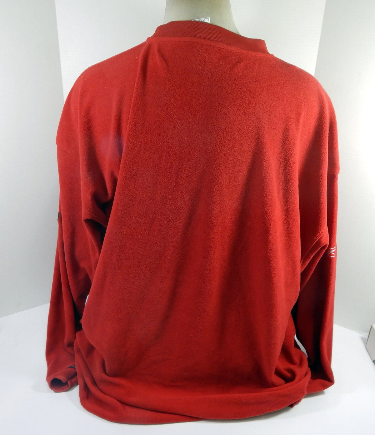 San Francisco 49ers Team Issued Red Crewneck Shirt Sideline 4XL DP55712 - DP55712