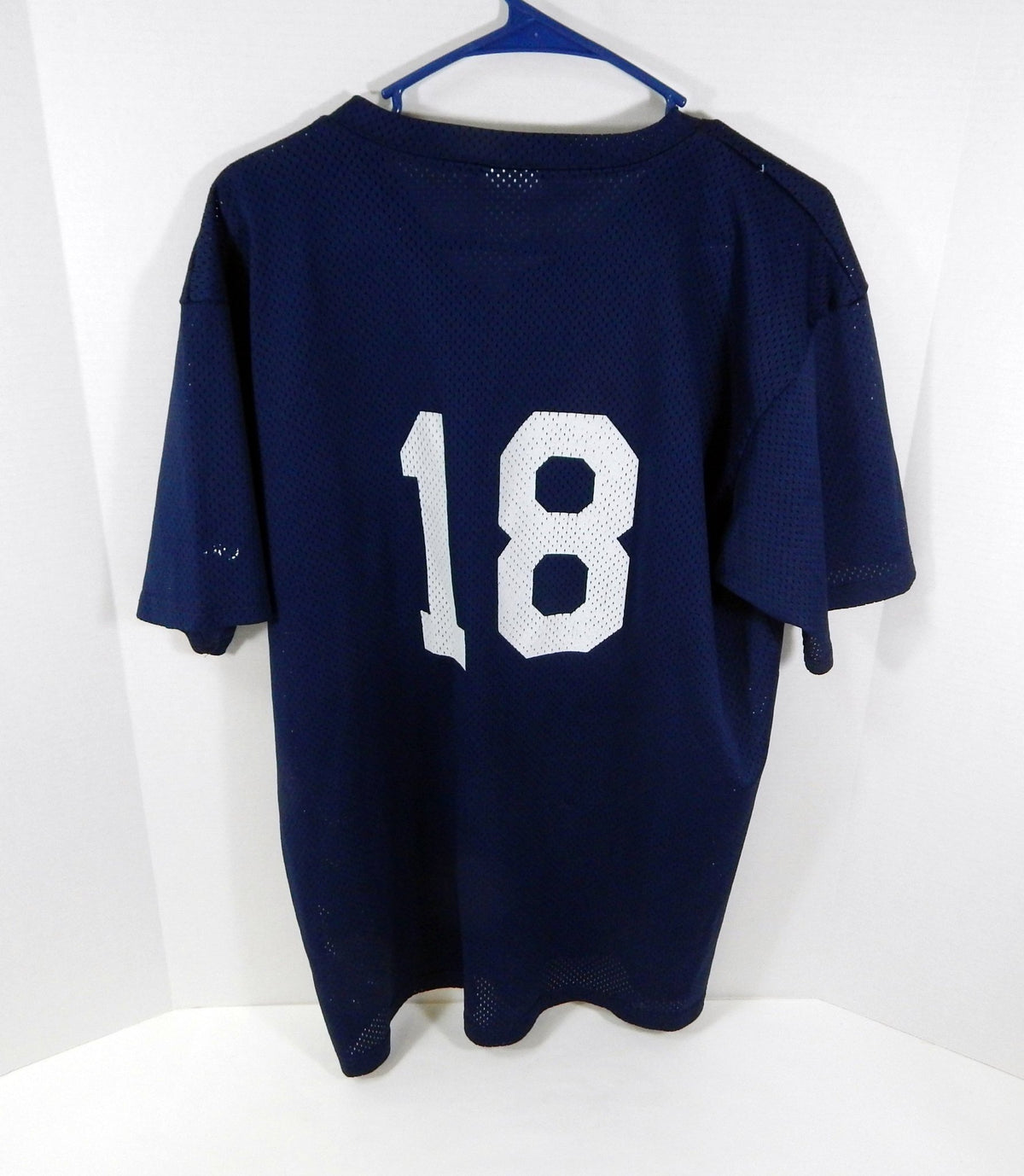 Shreveport Sports #18 Game Used Navy Practice Jersey L DP50654 - DP50654