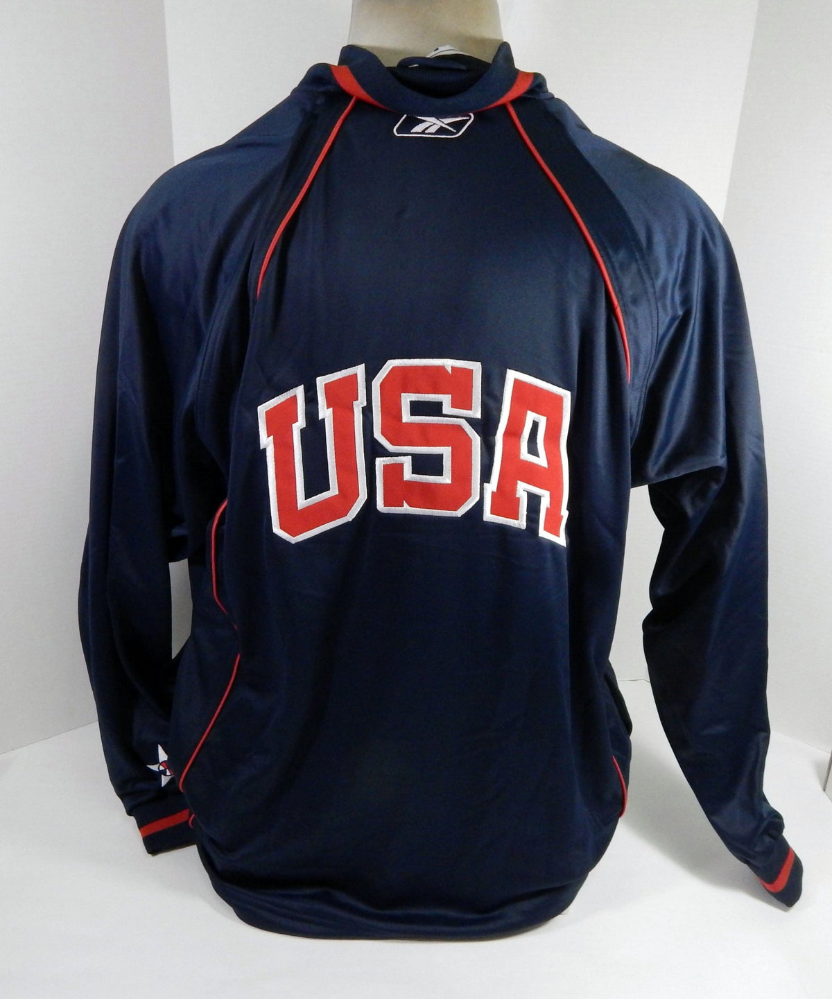 Team USA Basketball Game Issued Navy Shooting Shirt L DP64795 - DP64795