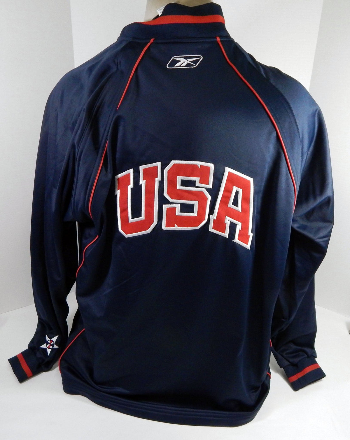 Team USA Basketball Game Issued Navy Warm Up Jacket XL DP64759 - DP64759