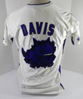 Texas Christian TCU Horned Frogs Davis GameUsed White Shooting Shirt L DP59098 - DP59098