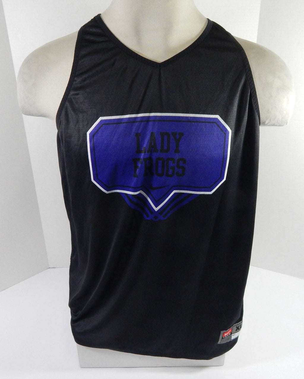 Texas Christian TCU Horned Frogs Game Issued Black Practice Jersey Lady Frogs 6 - DP59096