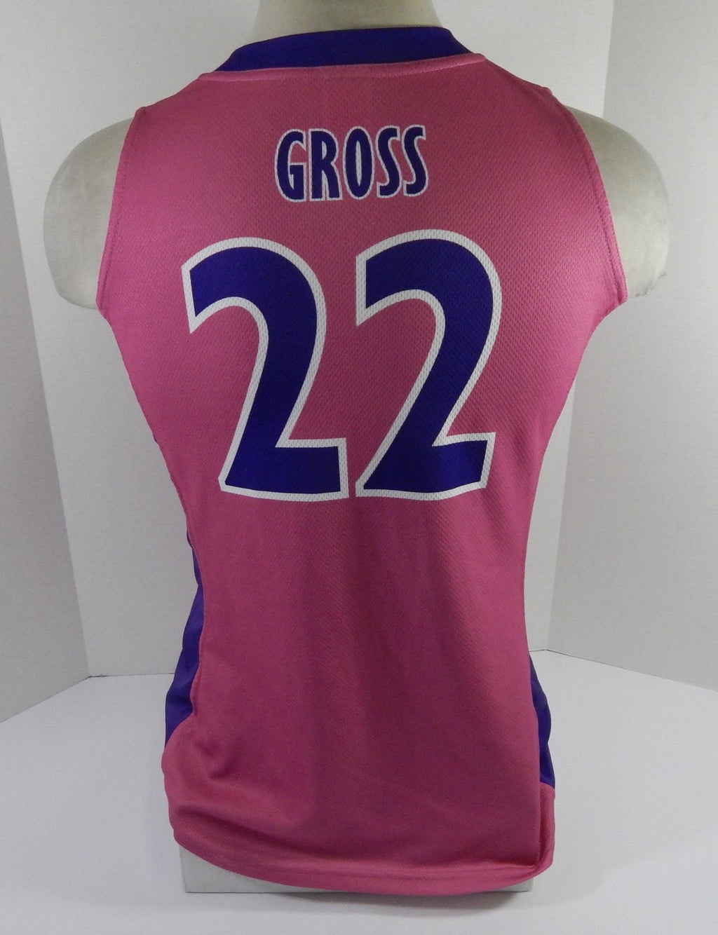 Texas Christian TCU Horned Frogs Gross #22 Game Used Pink Jersey L DP59092 - DP59092