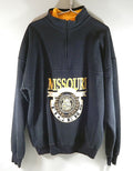 University of Missouri Dodger Vintage Half Zip Sweatshirt XL - DJ056265