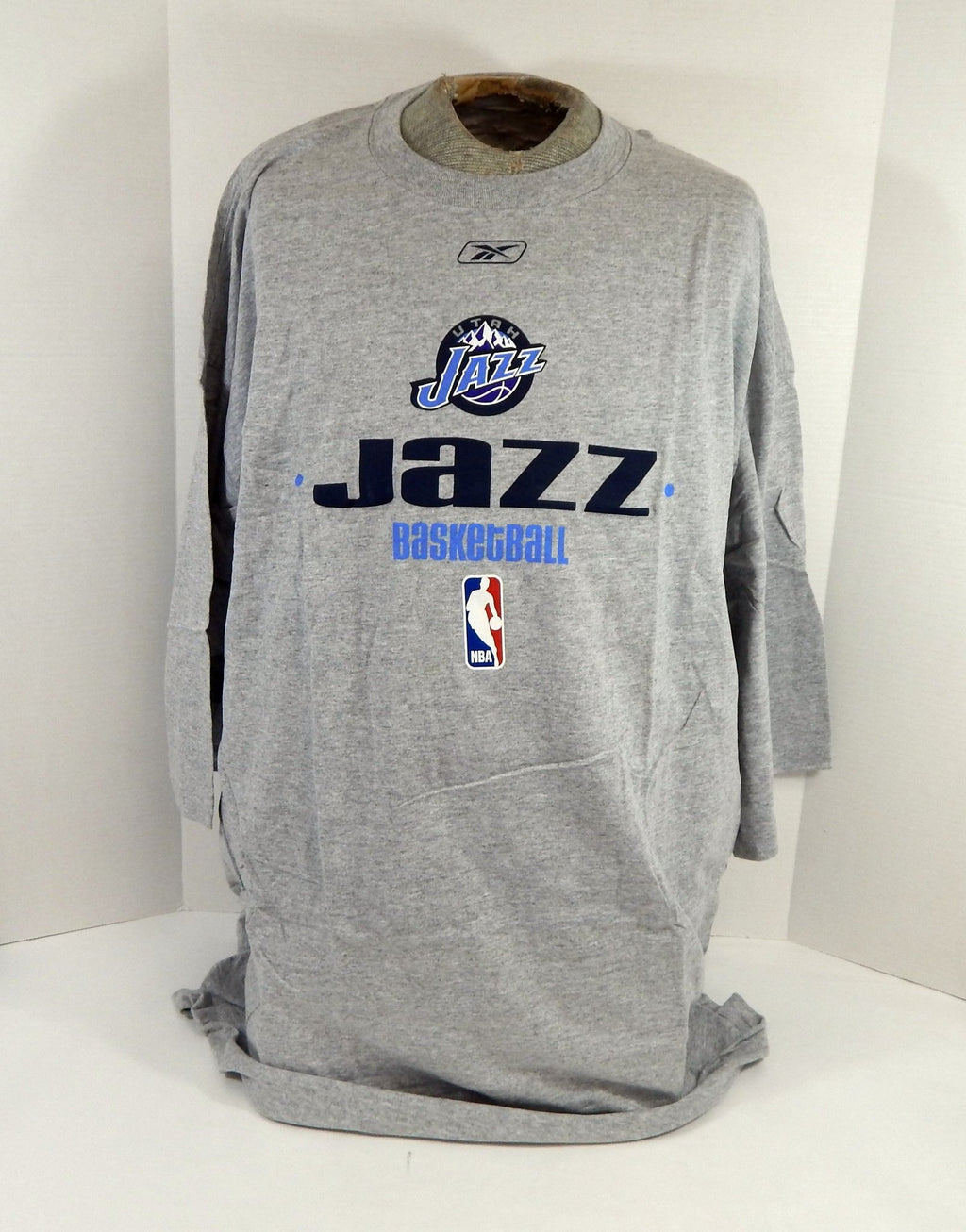 Utah Jazz Team Issued Grey Training T-Shirt 3XL DP57470 - DP57470