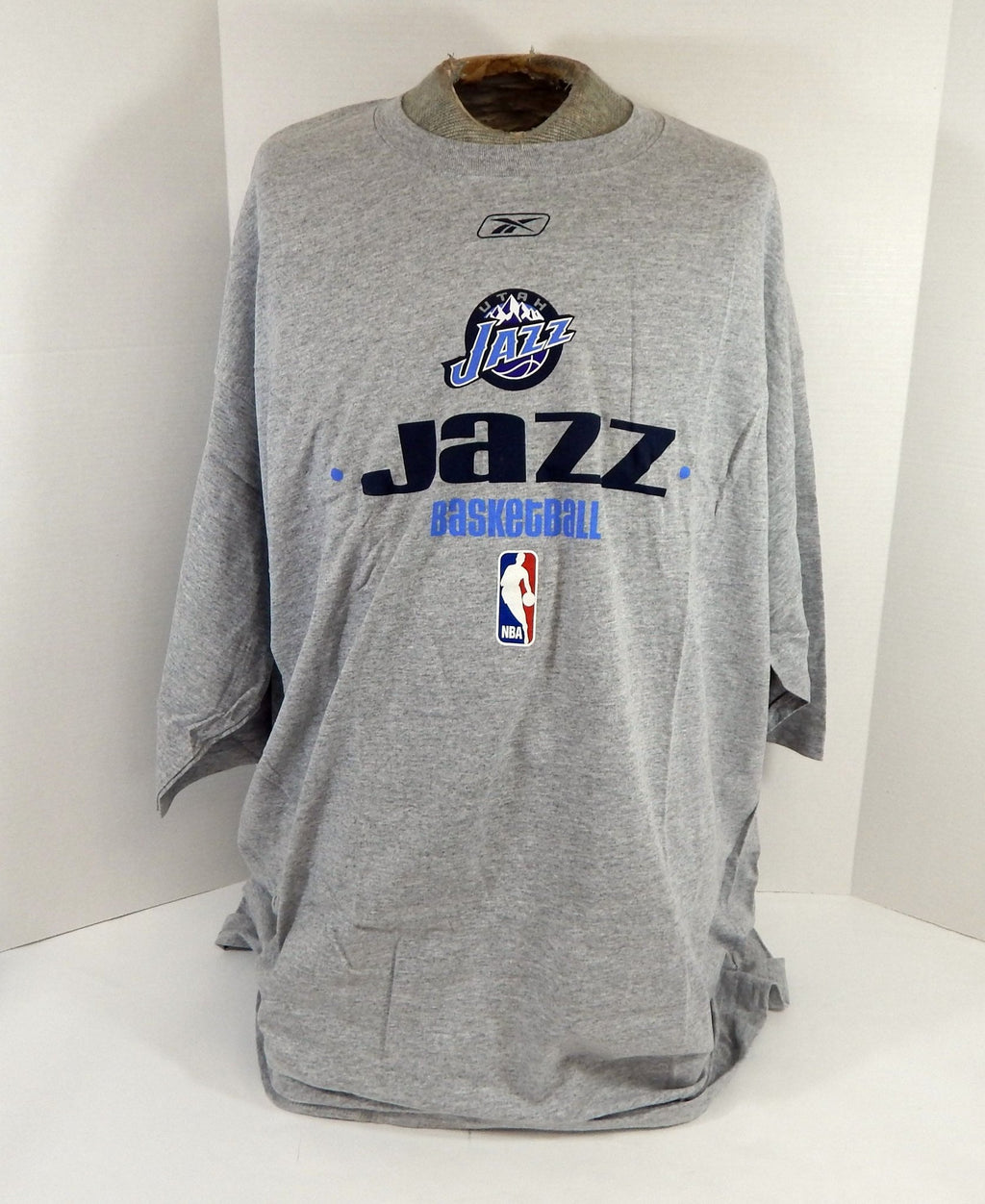 Utah Jazz Team Issued Grey Training T-Shirt 3XL DP57475 - DP57475