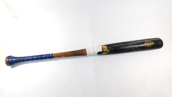 Victor Reyes Detroit Tigers #22 Game-Used B45 Yellow Birch Bat 34" - DM86684