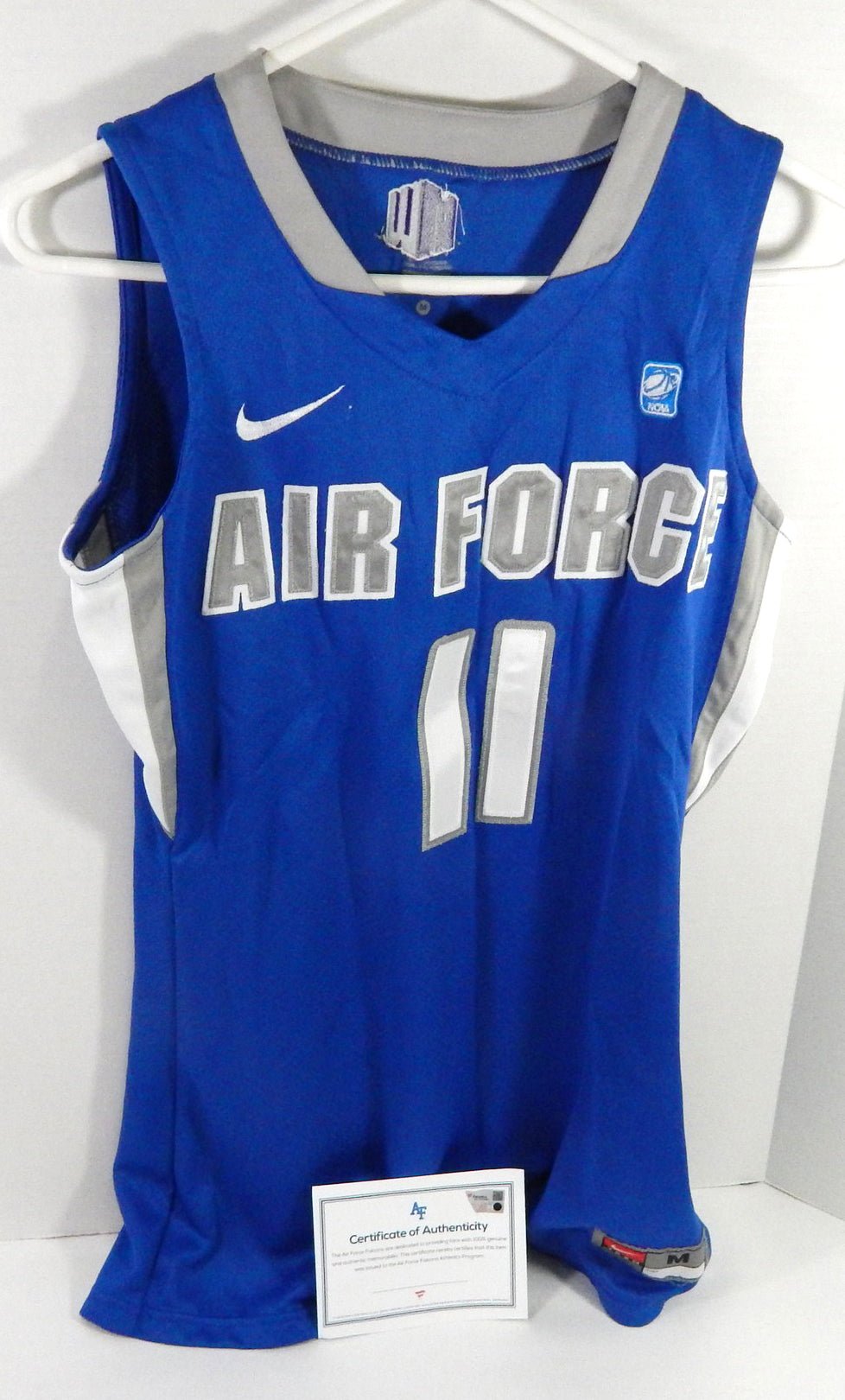 Womens Air Force Falcons #11 Game Issued Blue Jersey M DP60636 - DP60636