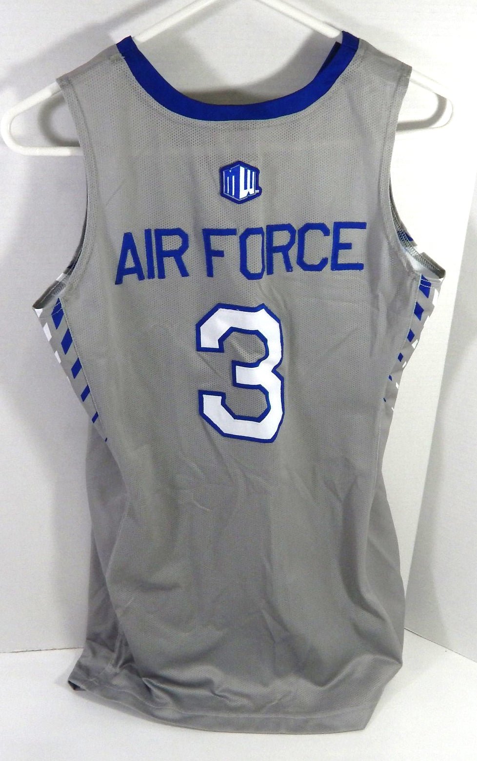 Womens Air Force Falcons #3 Game Issued Grey Jersey M DP60655 - DP60655