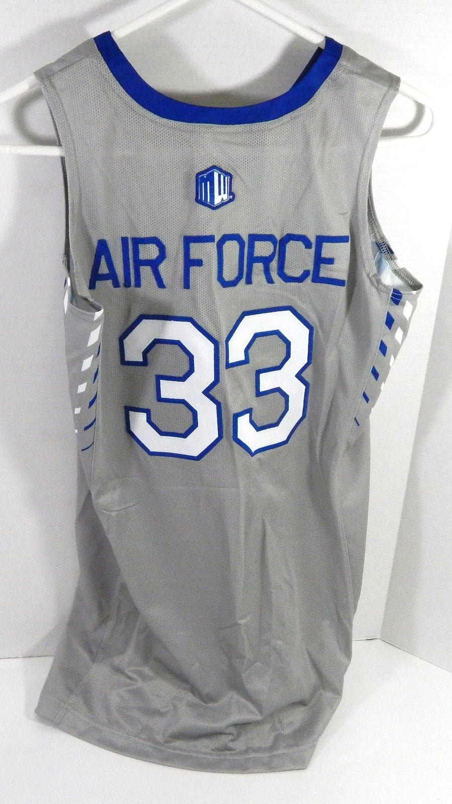 Womens Air Force Falcons #33 Game Issued Grey Jersey M DP60662 - DP60662
