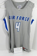 Womens Air Force Falcons #4 Game Issued Grey Jersey S DP60614 - DP60614