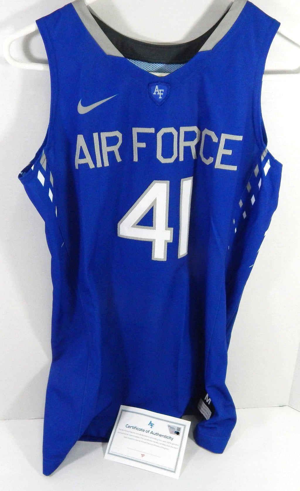 Womens Air Force Falcons #41 Game Issued Blue Jersey M DP60639 - DP60639