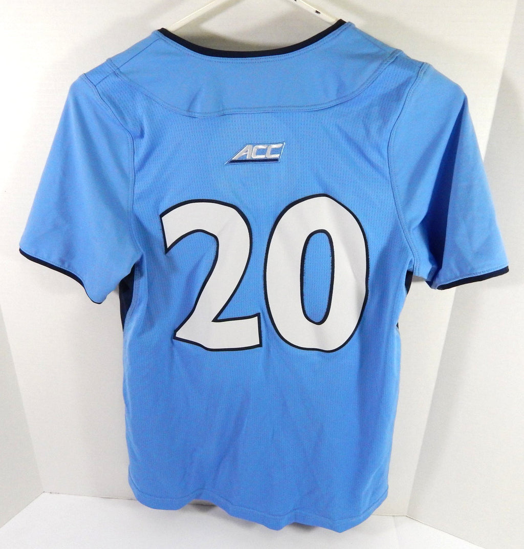 Womens Soccer North Carolina Tar Heels UNC #20 Game Used Blue Jersey L DP54622 - DP54622