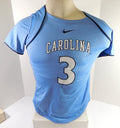 Womens Soccer North Carolina Tar Heels UNC #3 Game Used Blue Jersey L DP54607 - DP54607