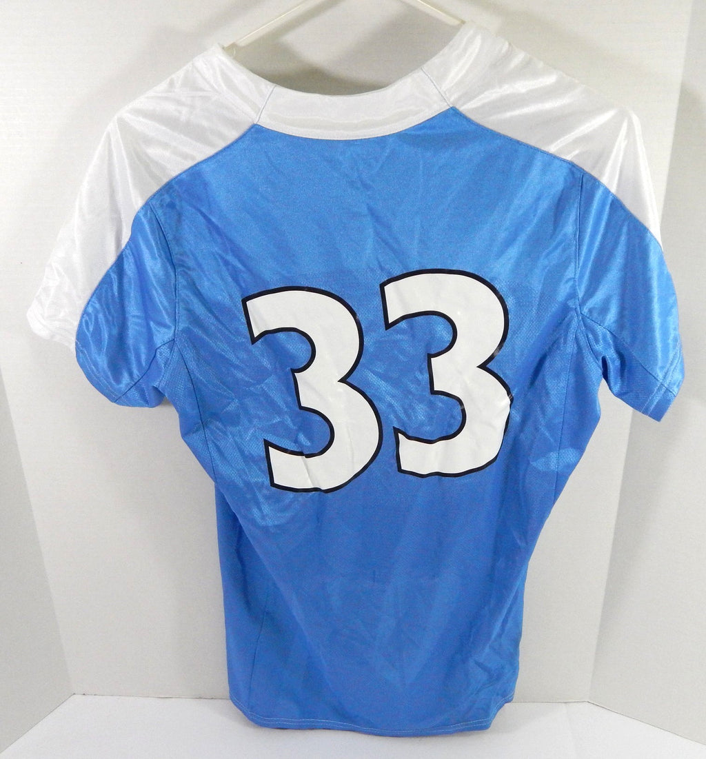Womens Soccer North Carolina Tar Heels UNC #33 Game Used Blue Jersey M DP54594 - DP54594