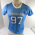 Womens Soccer North Carolina Tar Heels UNC #97 Game Used Blue Jersey 05 - DP54605