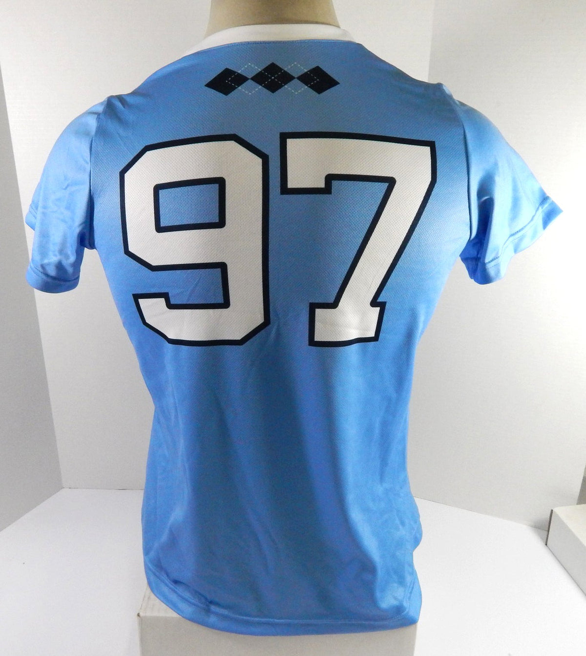 Womens Soccer North Carolina Tar Heels UNC #97 Game Used Blue Jersey 05 - DP54605